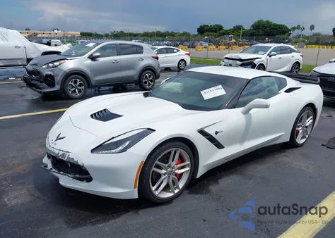 2019 Chevrolet Corvette Stingray z USA, uszkodzony, nr VIN 1G1YA2D73K5102197